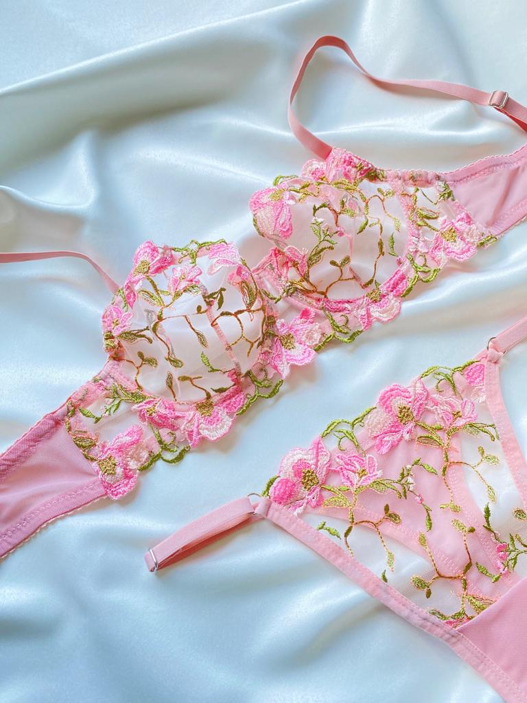 Ensemble Lingerie Festin Floral A-133