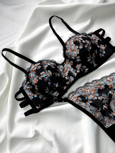 Beauté Bleue Ensemble Lingerie A-143