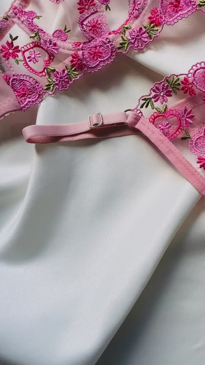 Jardin Secret Lingerie Set A-133